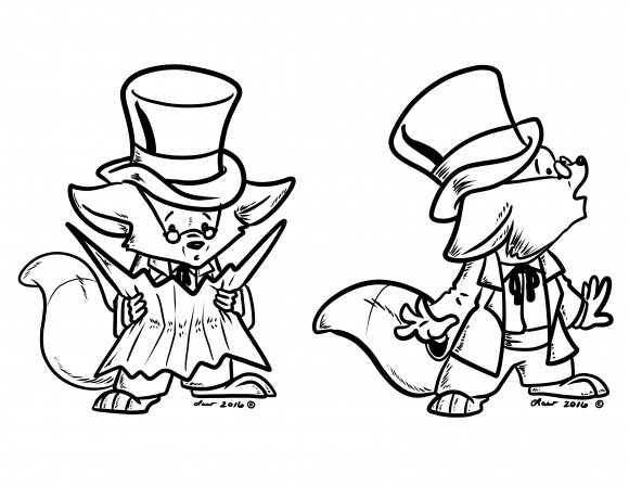 Lawrence Correia - MapAndTableOfContentsChibis