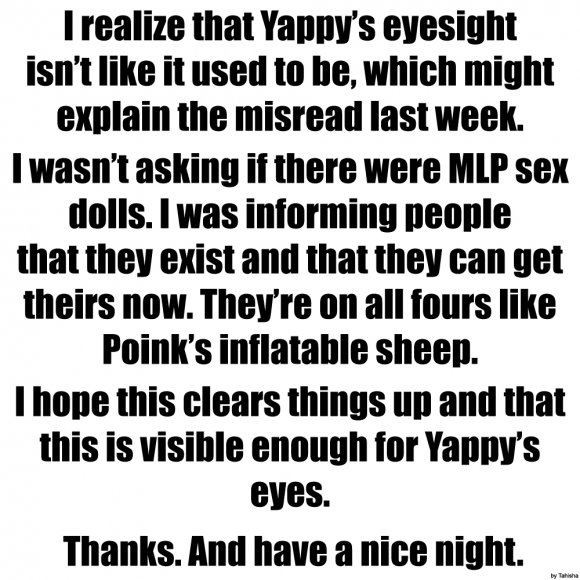 Tahisha Arvo - poor eyesight