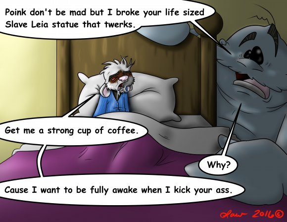 lawrence correia - ExhaustedBitchslap