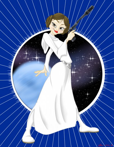 Lawrence  Correia - PrincessLeiaPinup