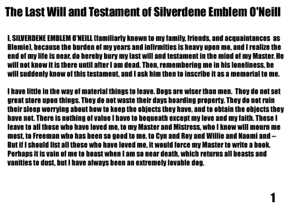 Sakana Katana - Last Will and Testament 1