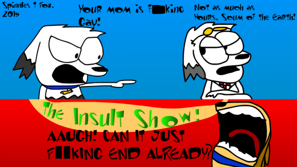 The Crispity Crunchity Sonic Fan - theinsultshowjam