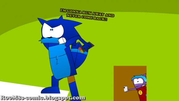 The Crispity Crunchity Sonic Fan - r00m8s-15th-comic