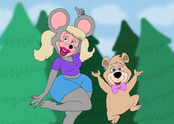 Showbiz Chuck - Mitzi and Boo-Boo