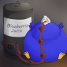 coco blueberry juice CocoEagle