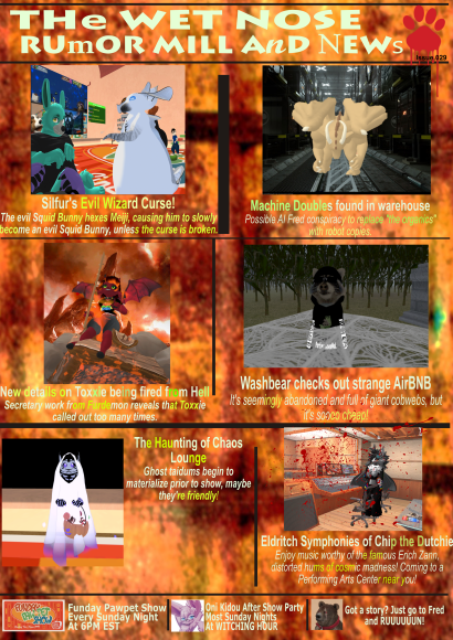 News_29 Washbear (check the bottom for progressively stranger edits)