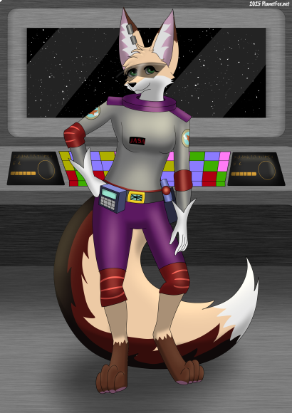 Chasie-pose Planet Fox